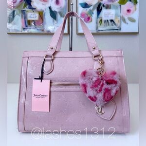 JUICY COUTURE Bag Nailed It Tote - Dusty Blush Pink